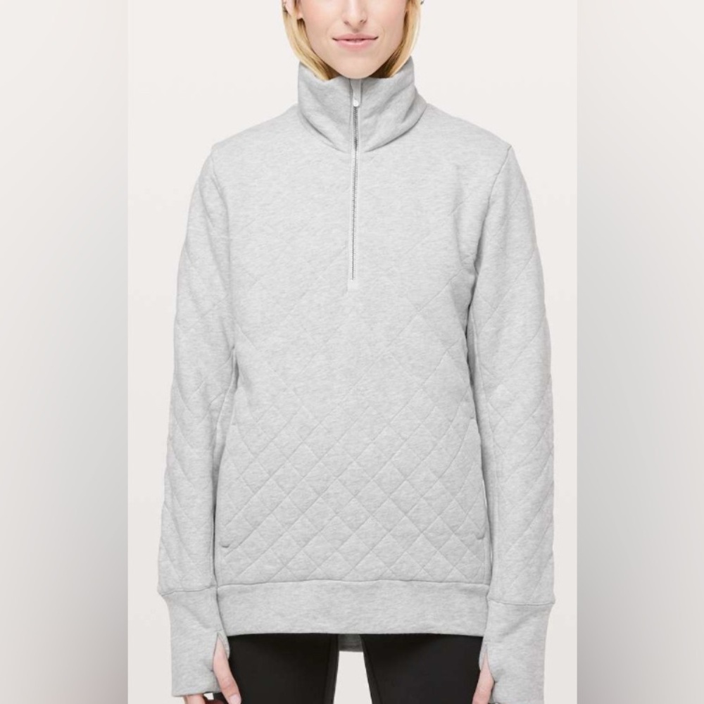Lululemon Forever Warm Pullover
Heathered Vapor